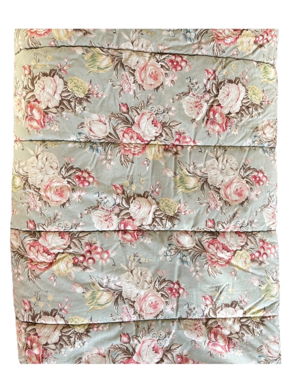 Ralph Lauren Charlotte Comforter Full / Queen Sage Floral Bedding Cottage USA